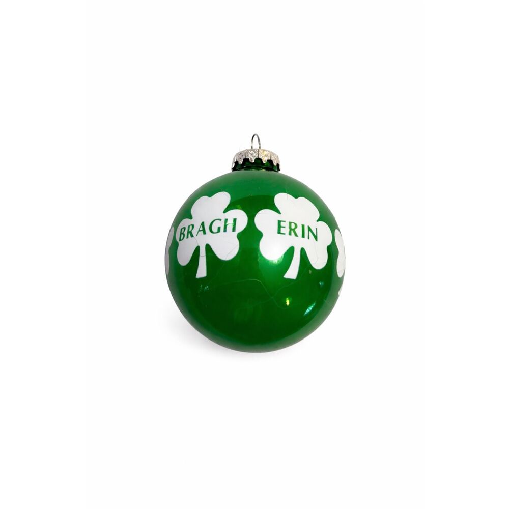 Bronners Austria Green Go Erin Bragh Vintage Christmas Ornament